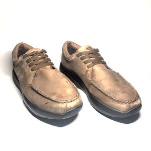 MBT Mens Sz 9 Tamu Shoes 400345-99 Brown Rocker